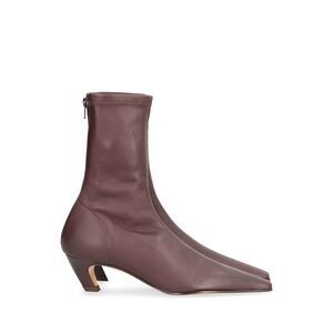 Khaite Women Arizona Leather Ankle Boots
